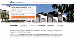 Desktop Screenshot of baufinanzierung123.com